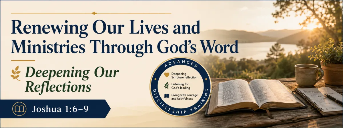 Deepening Our Reflections banner