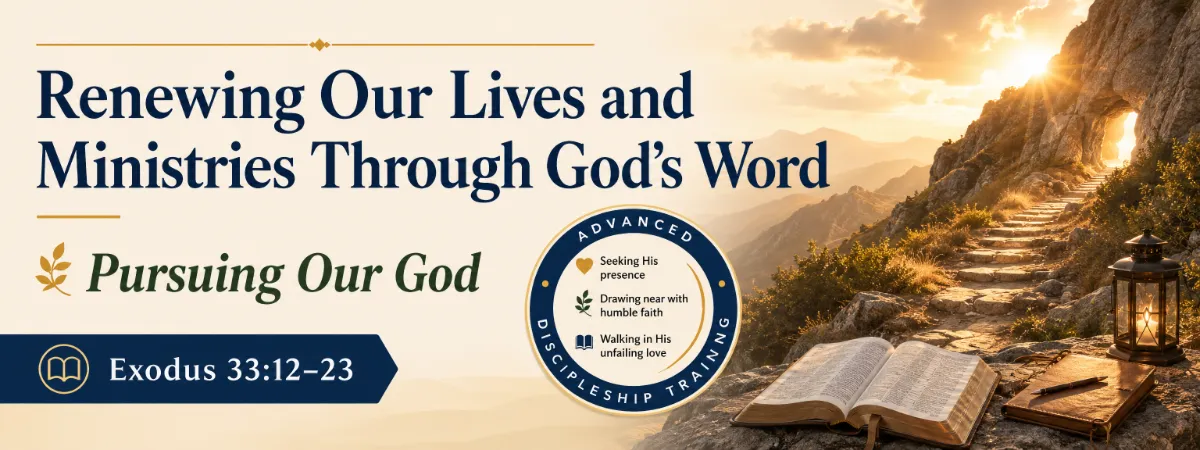 Pursuing Our God banner